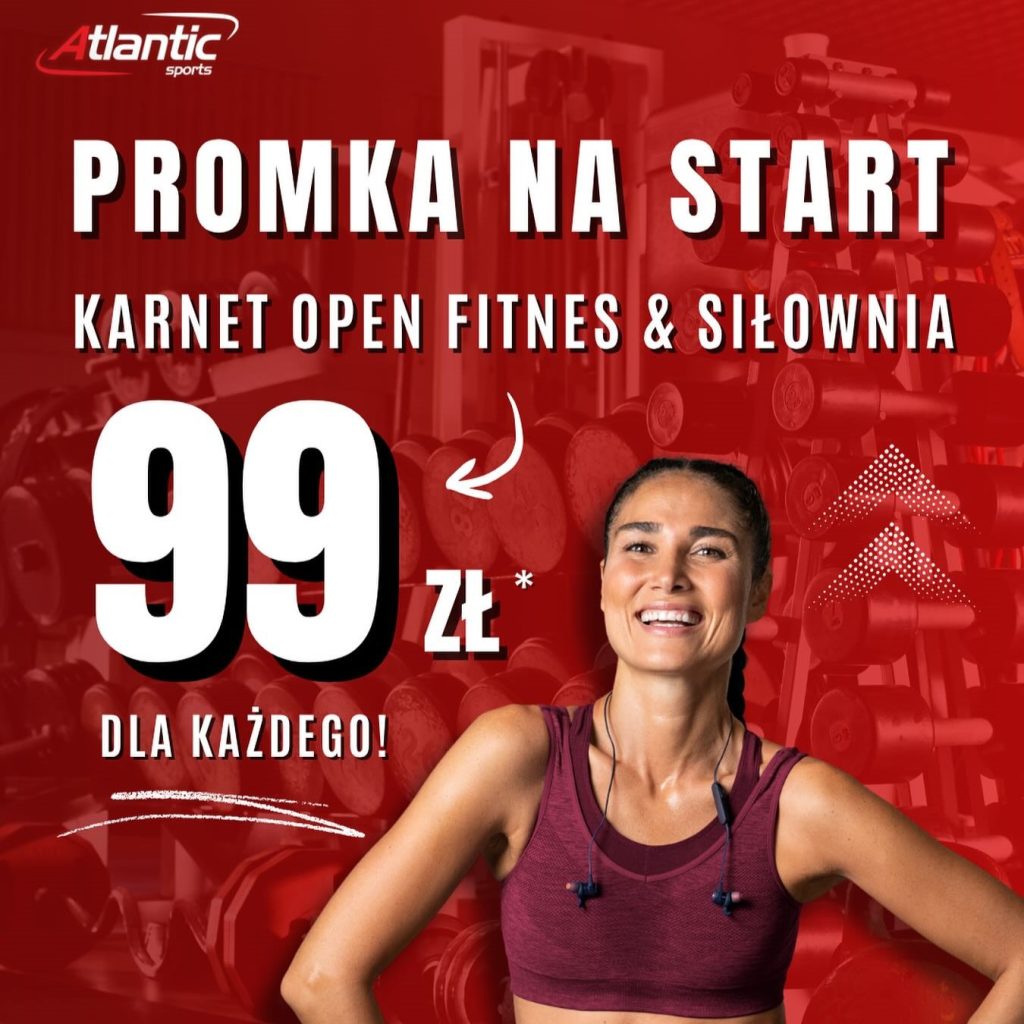 Promocja karnety fitness siłownia Kraków